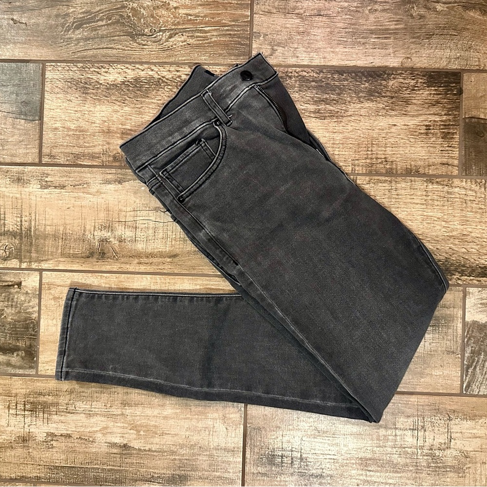 Express Women's Skinny Jeans - Dark Gray - Picture 2 of 4